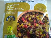 Veggie Meal Quinoa Feijão e Pimentos