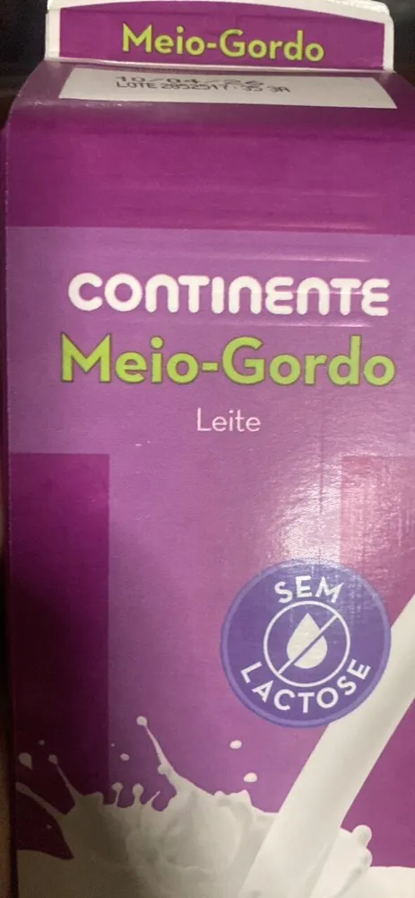Leite Meio-Gordo
