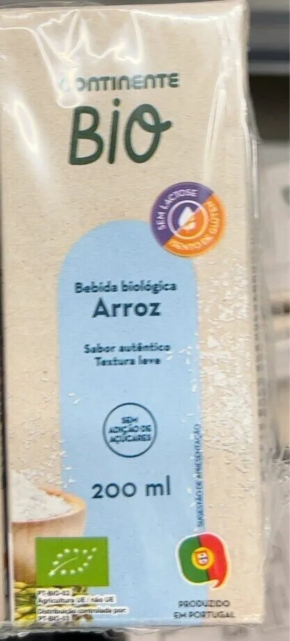 Bebida biológica Arroz