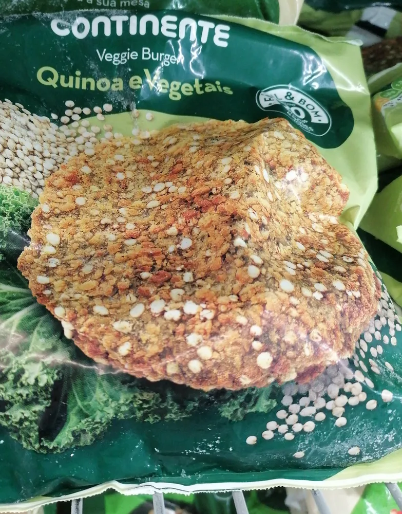 Veggie Burger Quinoa e Vegetais