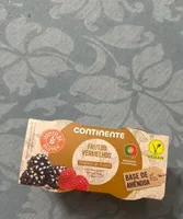Frutos vermelhos iogurte base de planta