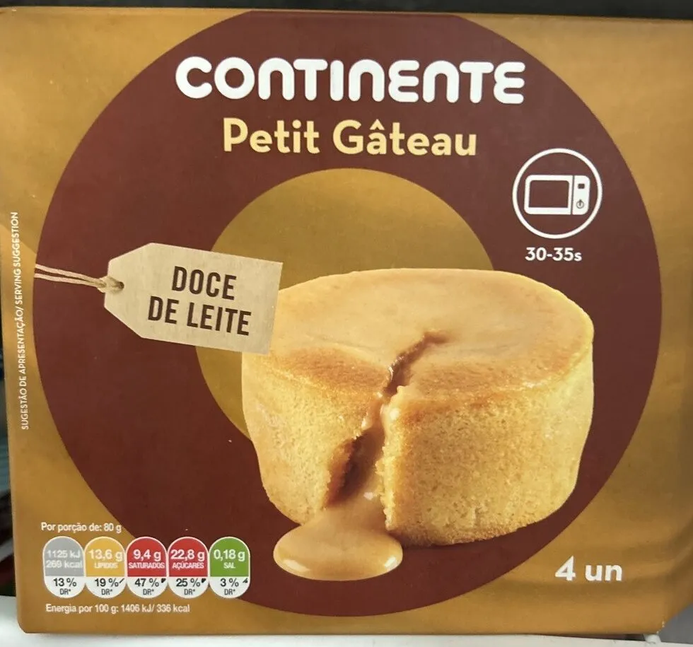 Petit Gateau Doce De Leite