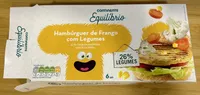 Hambúrguer de Frango com Legumes