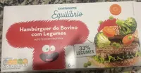 Hambúrguer de Bovino com Legumes