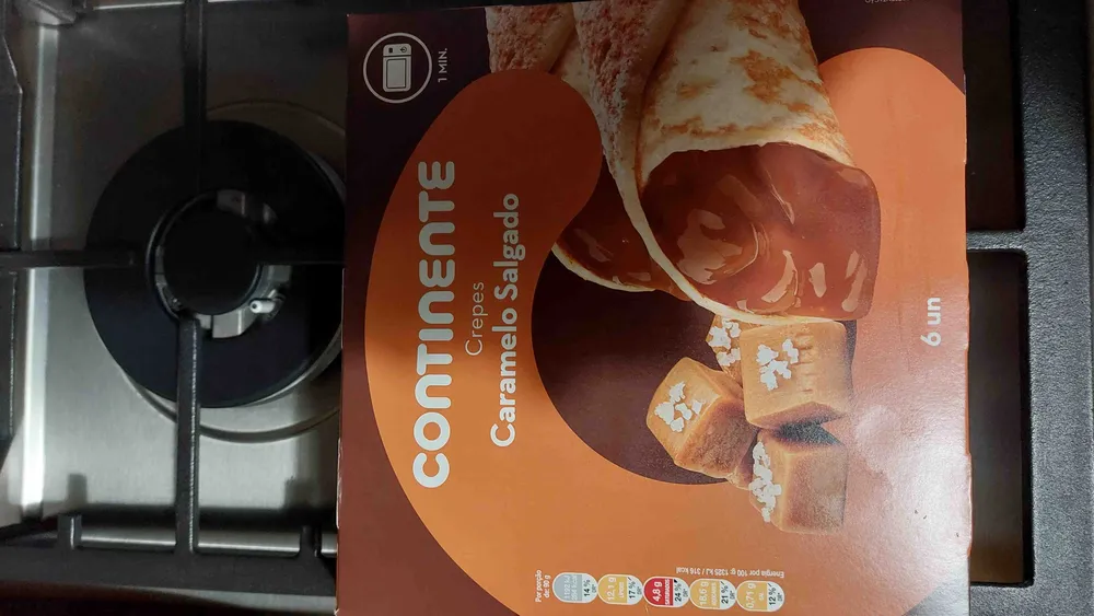 Crepe de caramelo salgado
