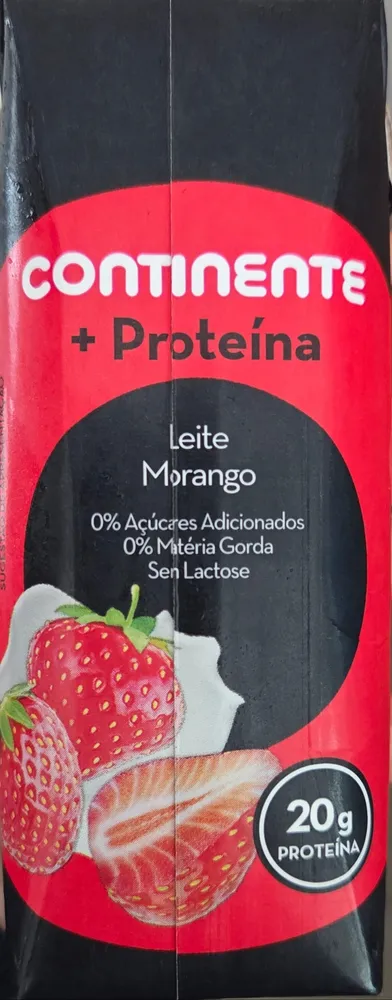 Leite Morango Proteína