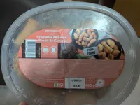Croquetes de carne e rissóis de camarão