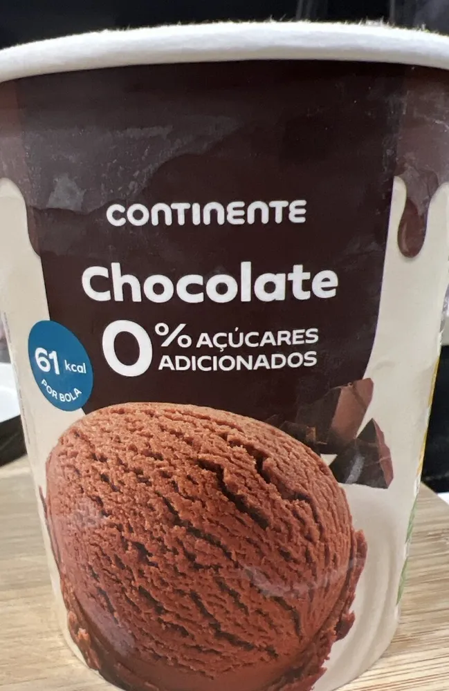 Chocolate Ice Cream 0% Added Sugar