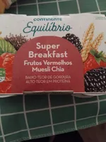 Super Breakfast Frutos Vermelhos Muesli Chia