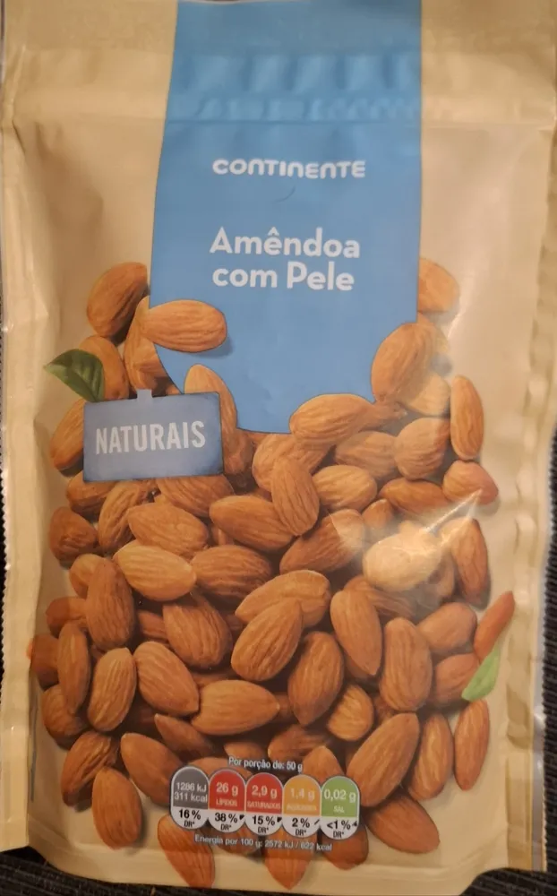 Amêndoa com Pele