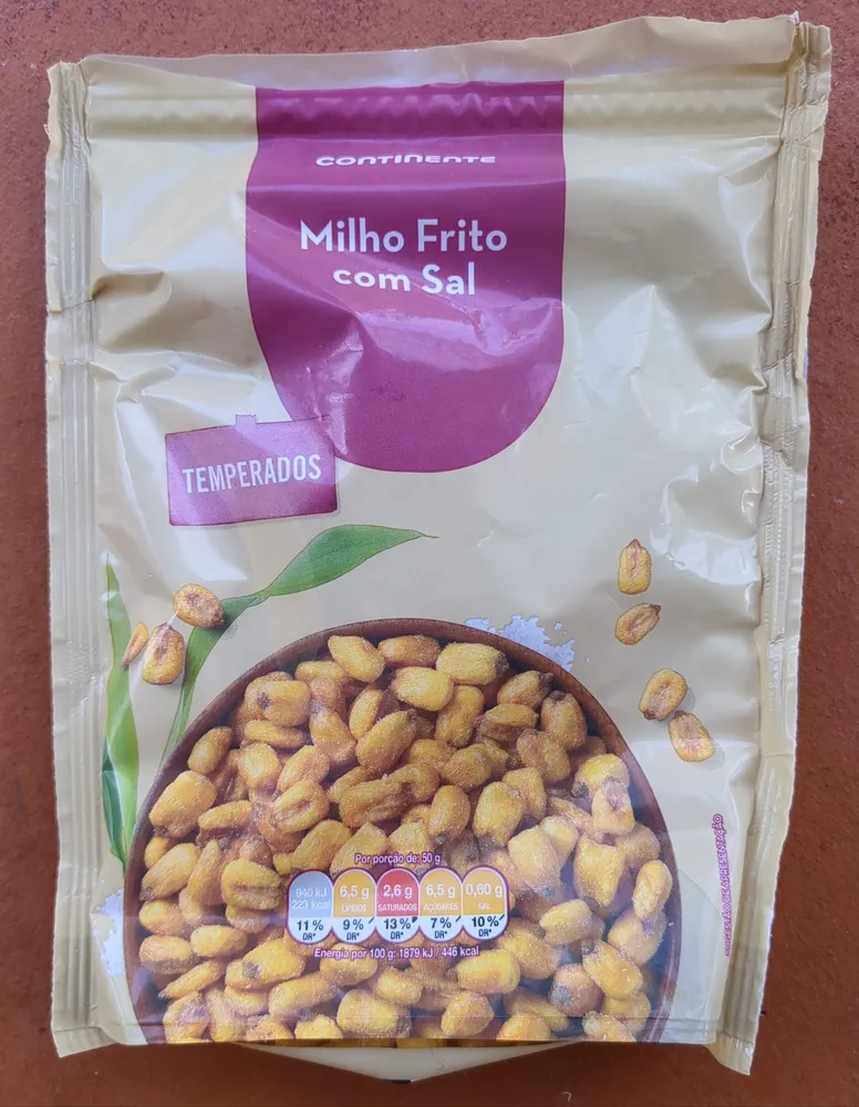 Milho Frito com Sal