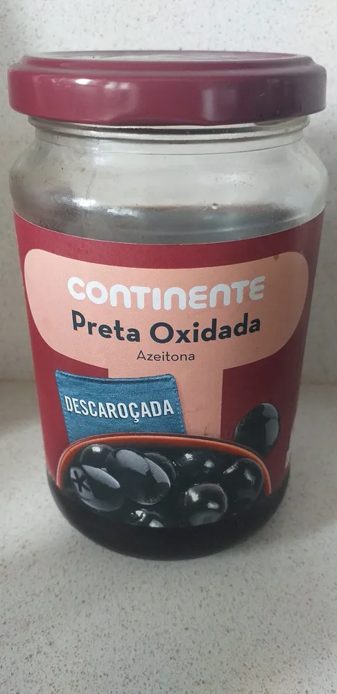 Azeitona Preta Oxidada Descaroçada