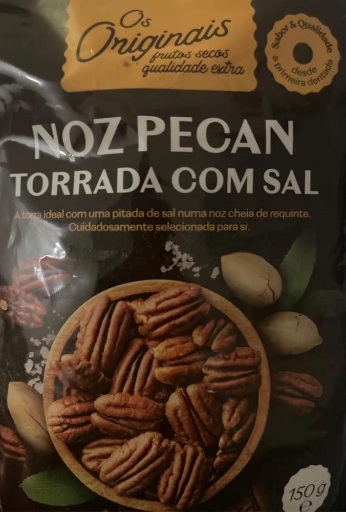Noz Pecan Torrada com Sal