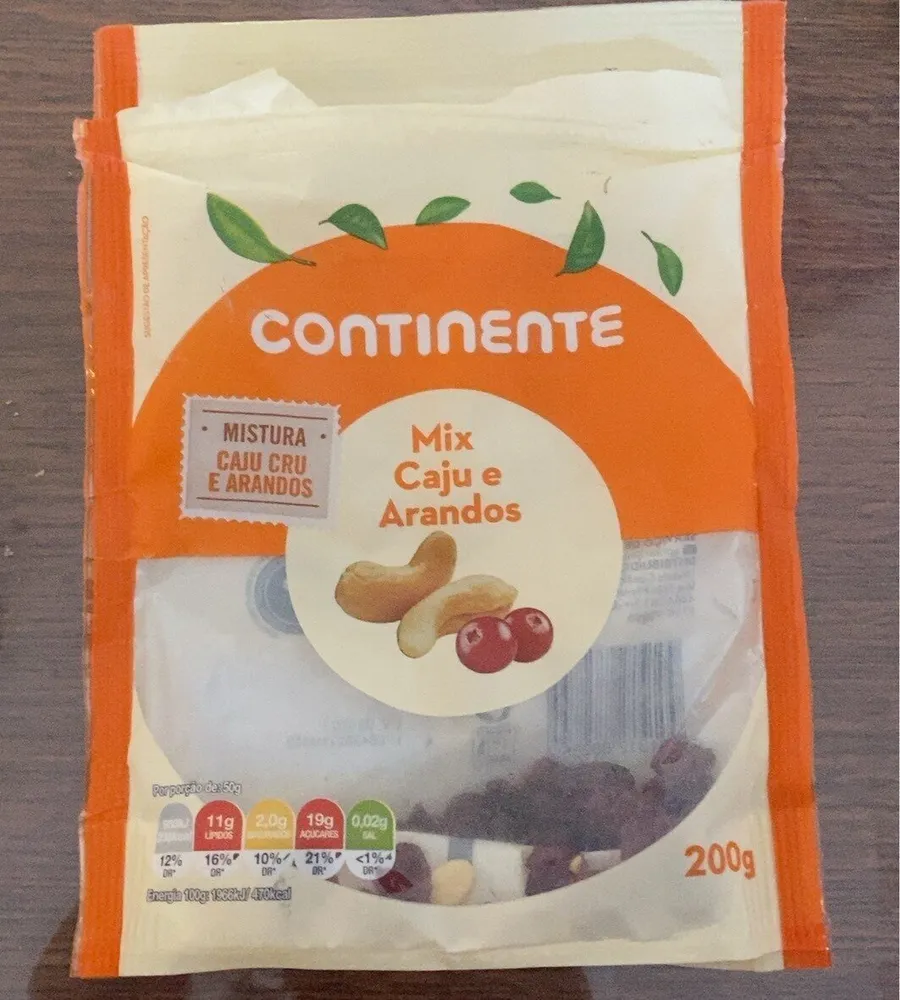 Mix Caju e Arandos