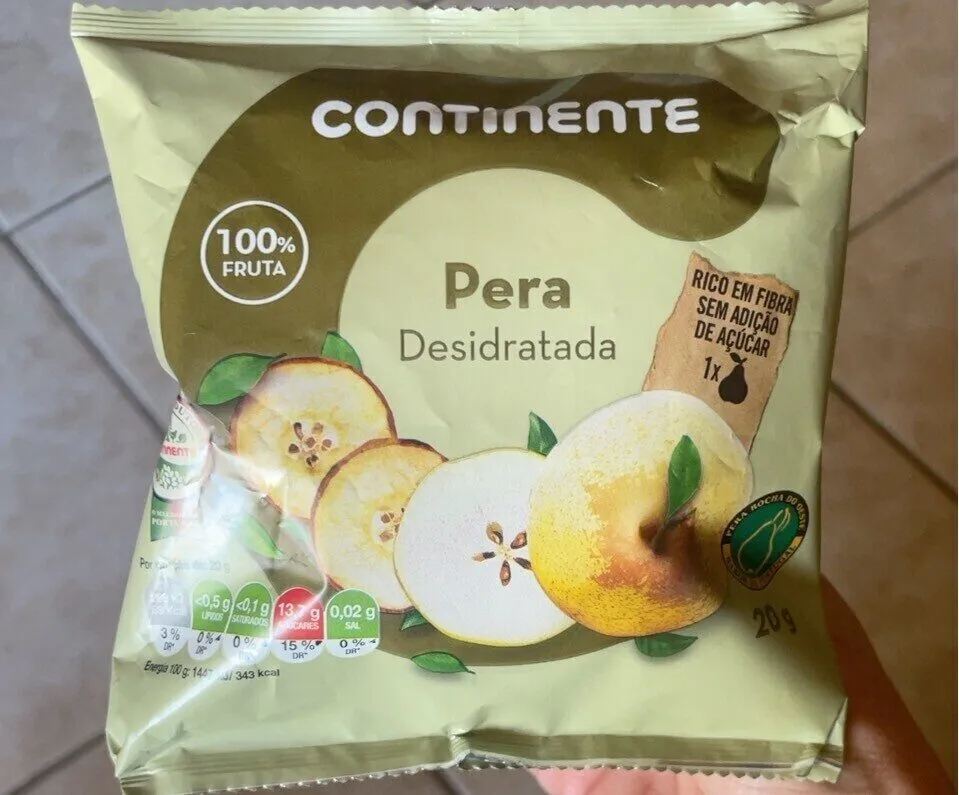Pera Desidratada