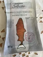 Salmão Fumado Marinado Produzido com Salmão Fresco
