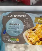 Bacalhau desfiado continente