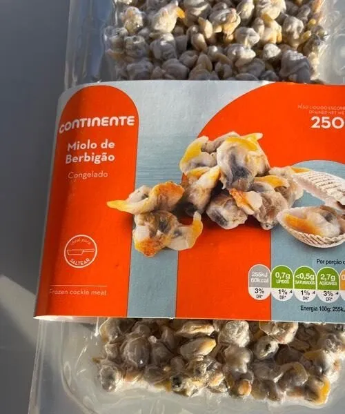 Miolo de berbigão