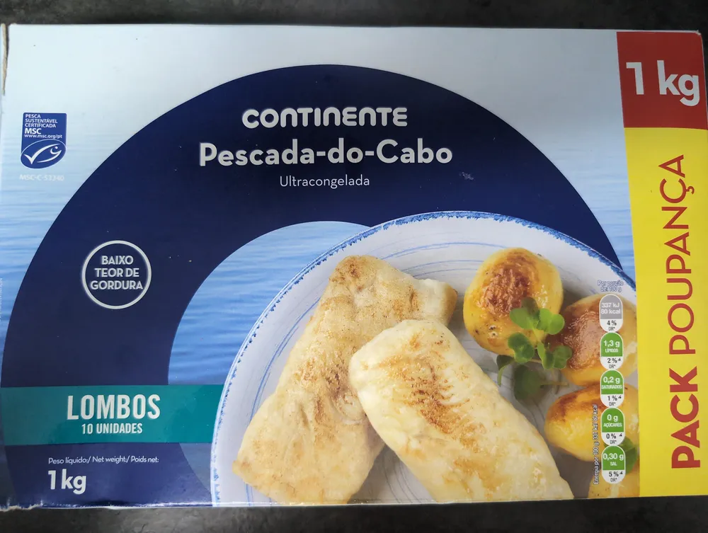 Pescada-do-Cabo Ultracongelada Pack Poupança