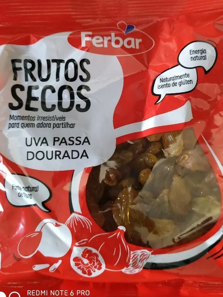 Uva passa dourada