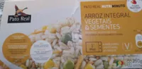 Arroz integral Vegetais e Sementes