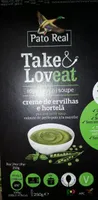 Take&Loveat - crema de ervilhas e hortelã