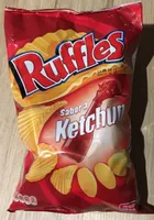 Chips ruffles ketchup