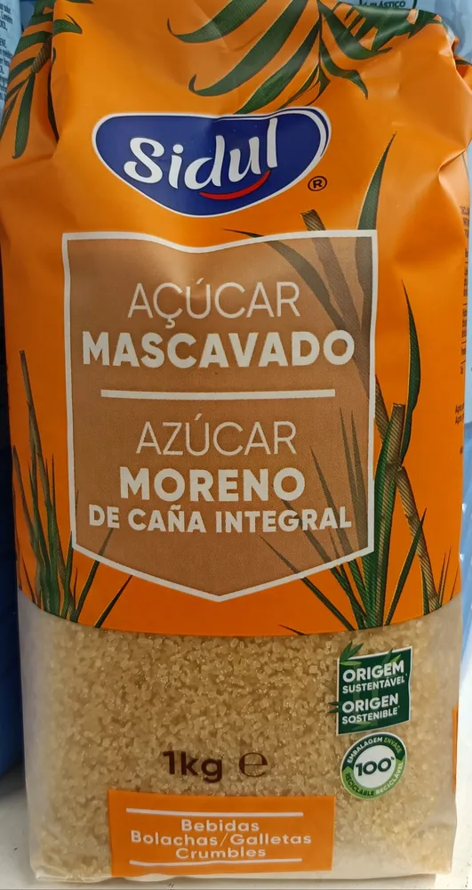 Azucar moreno de caña integral