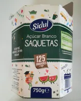 Açúcar branco saquetas