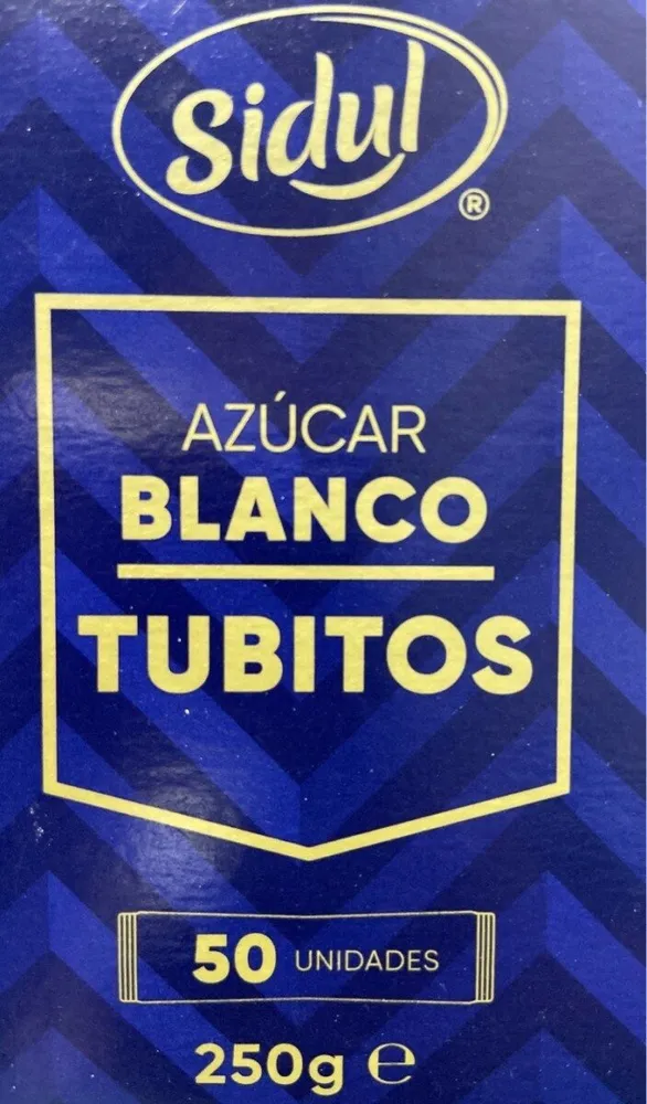 Azúcar Blanco Tubitos