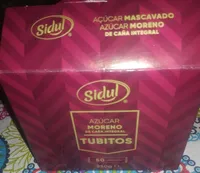 Azúcar moreno tubitos