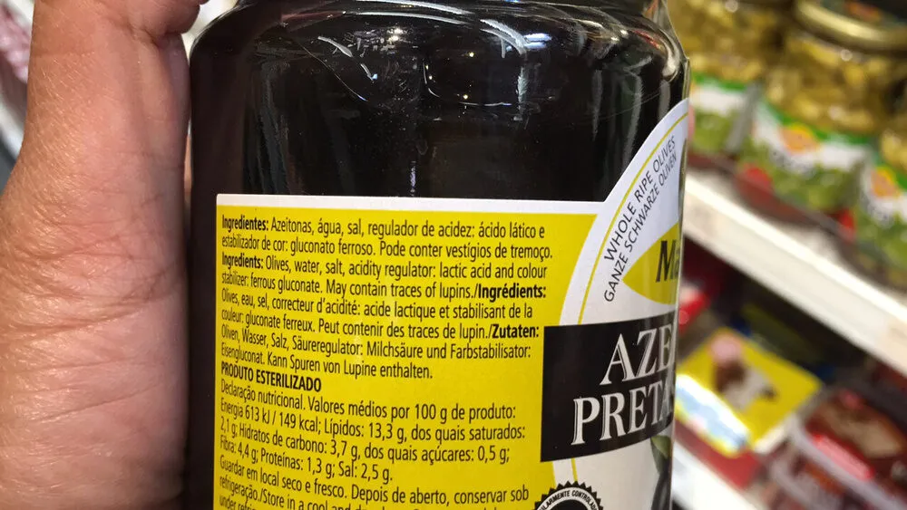 Olives Noires Entières