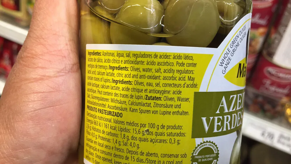 Olives Vertes Entières