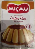 Poudre préparée pouding flan instantanée
