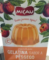 Gelatina sabor a pêssego