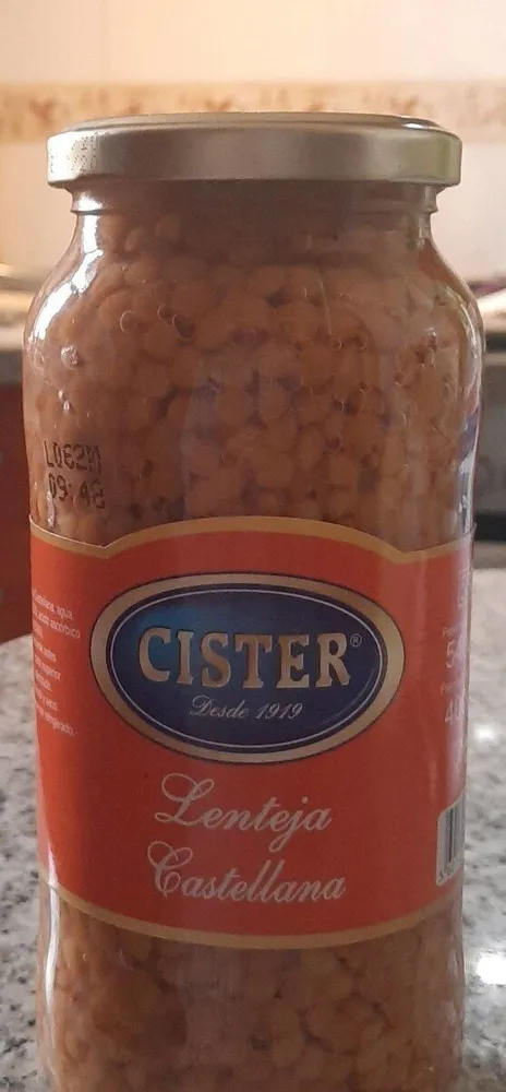 Lenteja castellana cocida