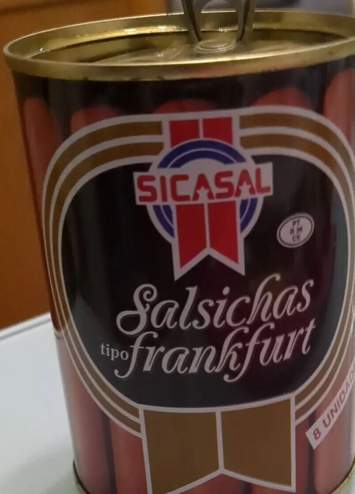 Salsichas tipo frankfurt