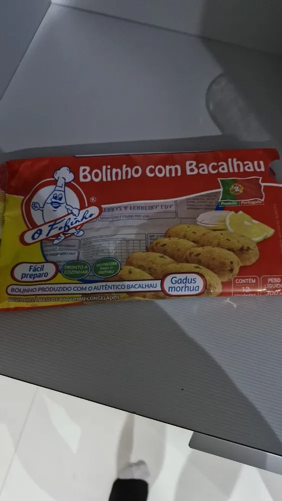 Bolinho Com Bacalhau