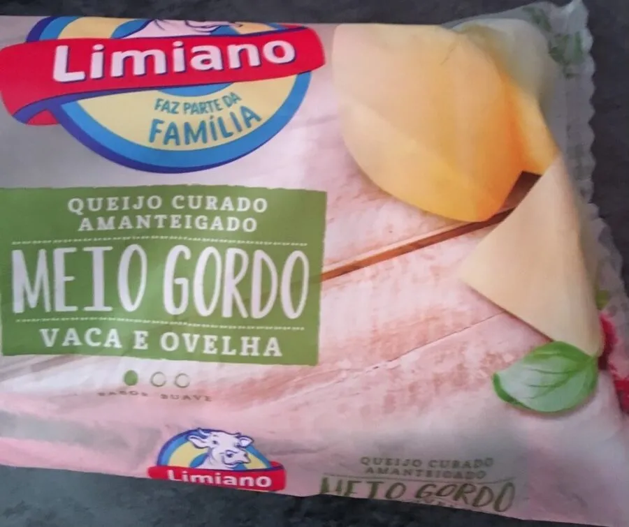 Queijo Curado Amanteigado Meio Gordo Vaca e Ovelha