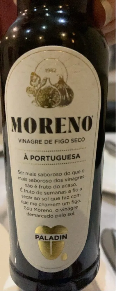 Moreno Vinagre de Figo Seco à Portuguesa