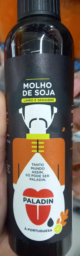 Molho de Soja Limão e Gengibre