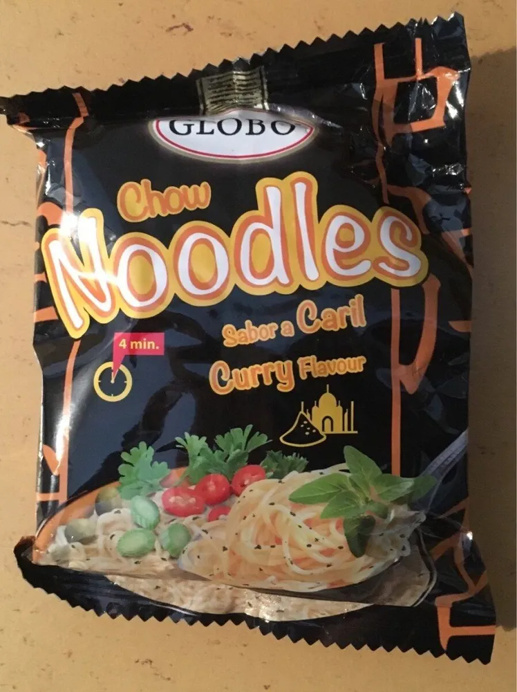 Chow noodles saveur curry