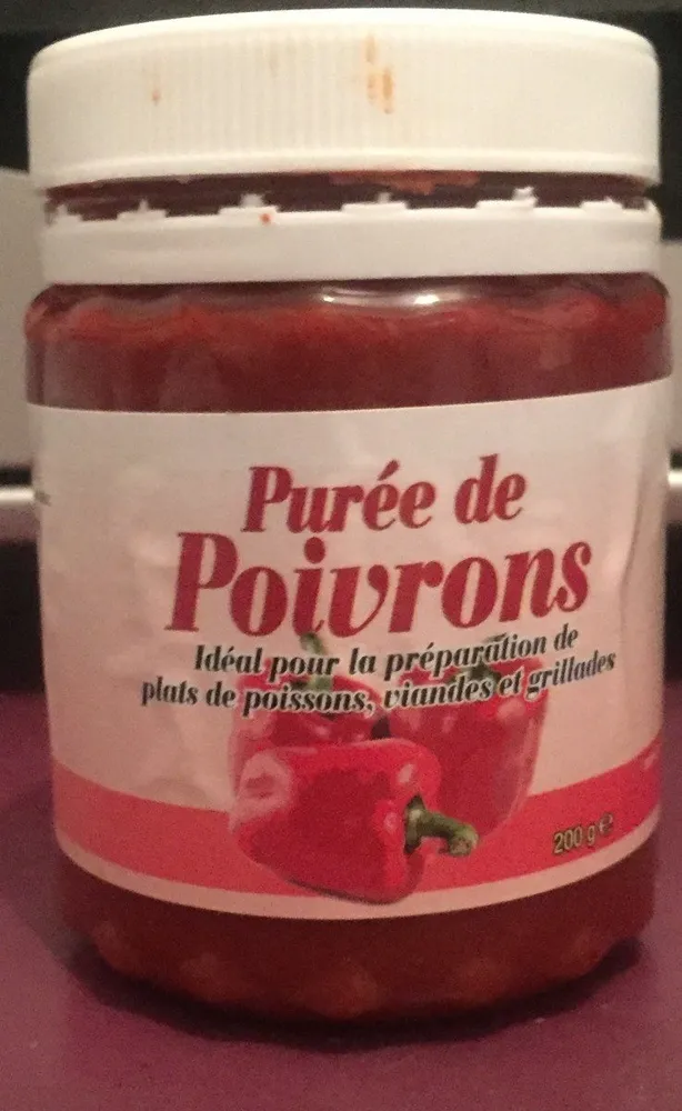 Purée de poivrons