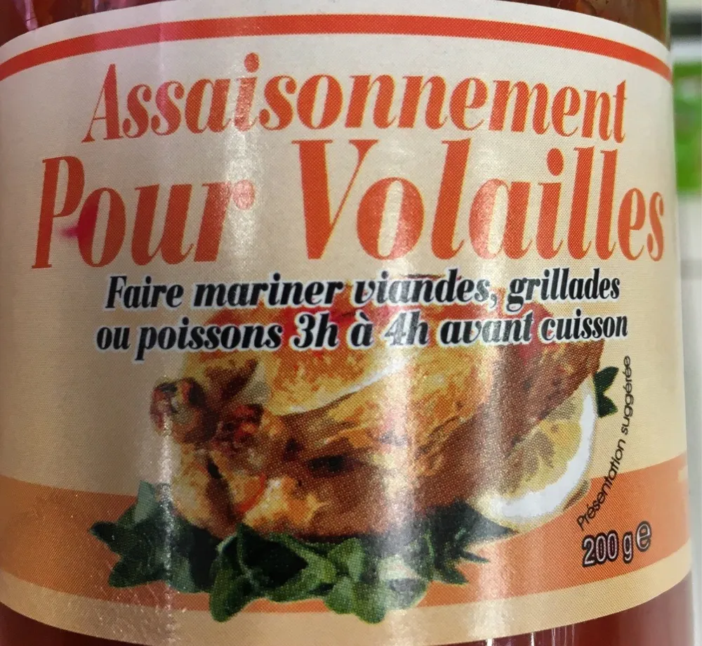 Assaisonnement pour volailles