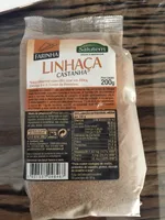 Farinha linhaça castanha