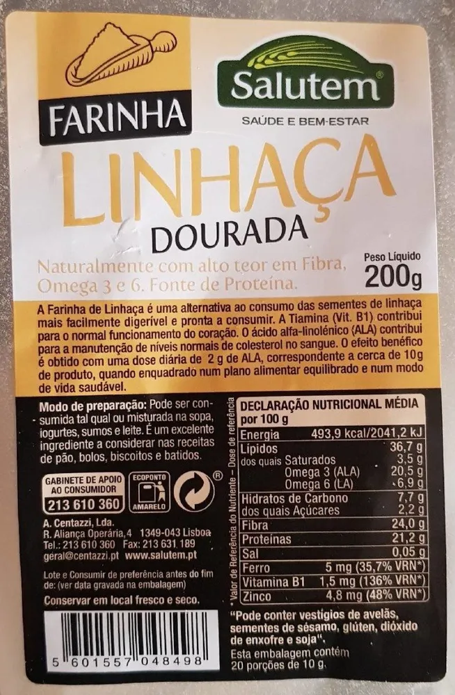 Linhaça Dourada