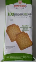 Tostas com 35 % farinha integral de trigo