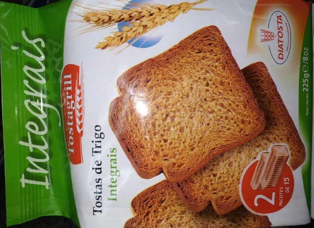 Diatosta Fuldkorns Toast 30 stk.