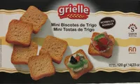 Biscotes de trigo
