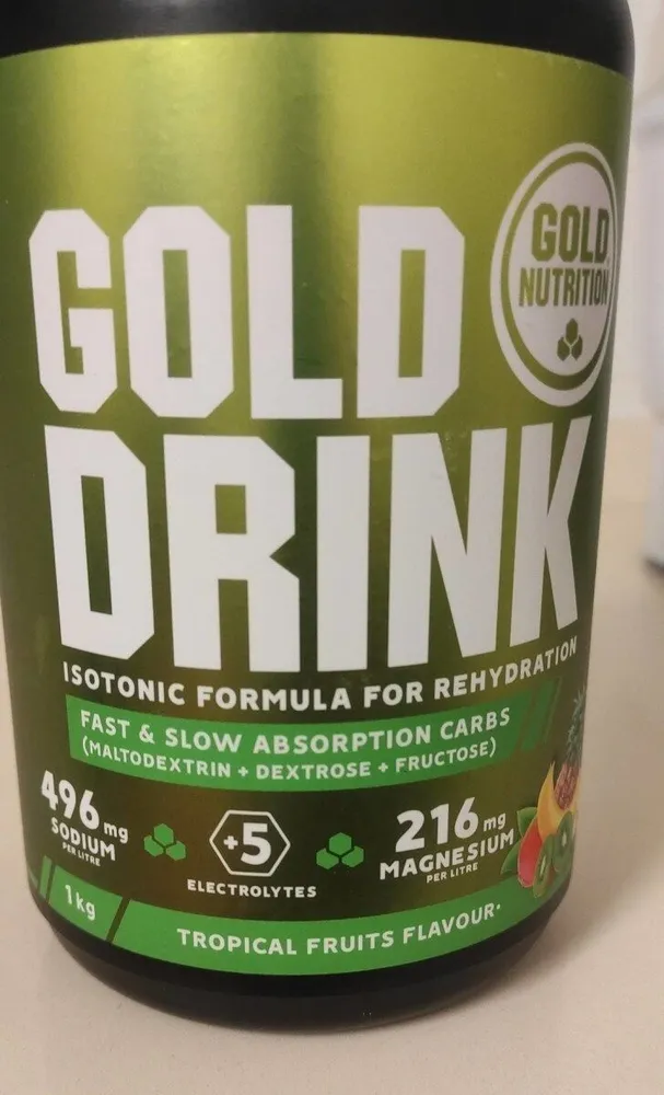 Gold drink isotónico